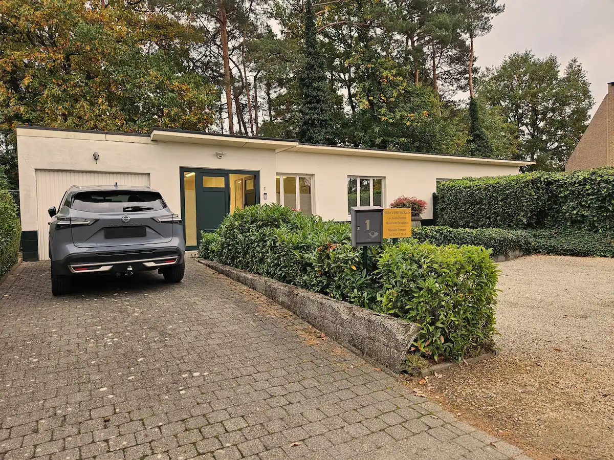 Locatie van Kine Kompas kinesitherapie in Tremelo (Rwandadreef 1)